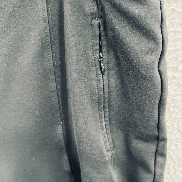 Chicos Womens Pants 2.5 Large 14 Black High Rise Pullover Zip Pockets Stretch - Picture 3 of 10